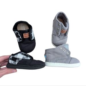 Lot of 2 Toms Baby boy shoes.